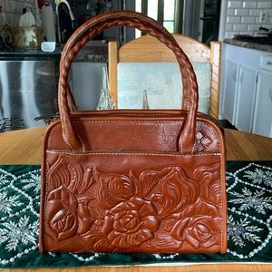 Patrica Nash Tooled Leather Tote